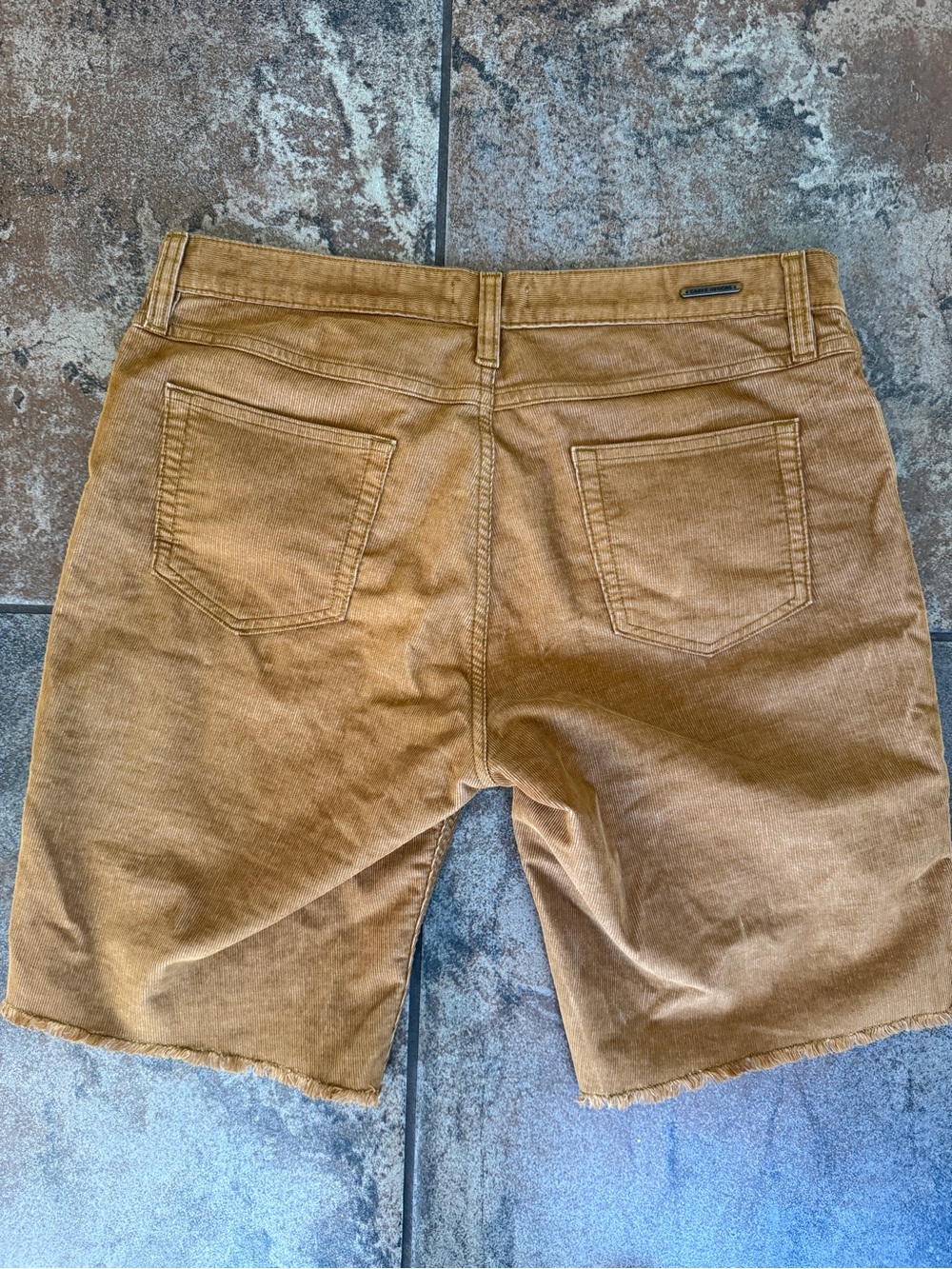 Carve Designs Rust-Toned Corduroy Shorts - Picture 2 of 6